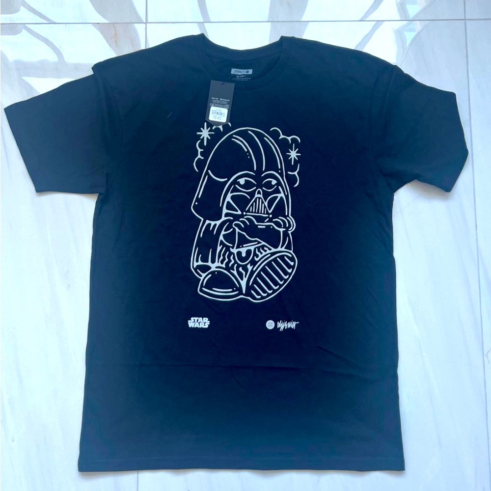 New Stance Black Star Wars Darth Vader T Shirt limited edition size L MSRP $35